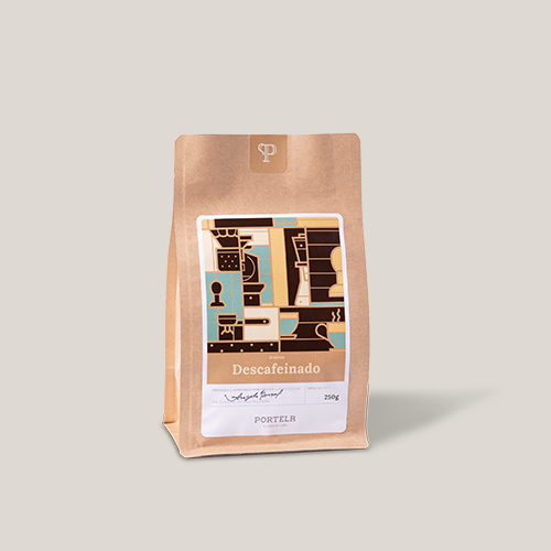 Portela – Décaféiné Arabica – 250g – Café en grain - café en grain