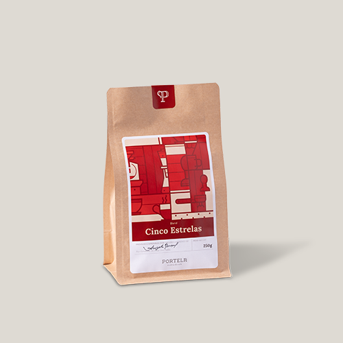 Portela – Five Star Blend – 250g – Café en grain - café en grain