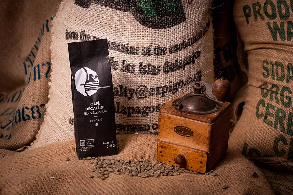 Les Torréfacteurs Normands – Décaféiné BIO – Pérou – 250g – Café en grain
