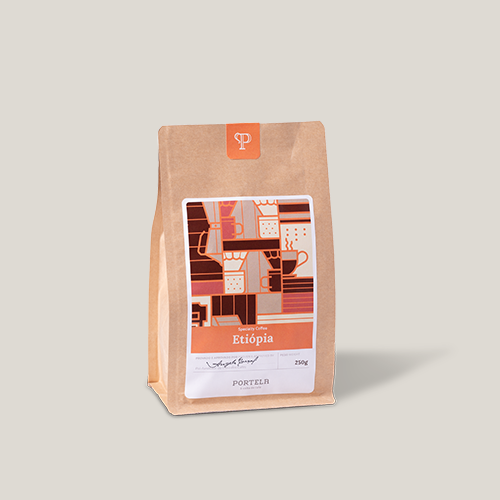 Portela – Ethiopia Kochere – Éthiopie – 250g – Café en grain - café en grain