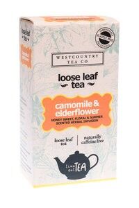 Boîte de thé Camomille & Sureau en feuilles – 30g – Westcountry Tea Co.