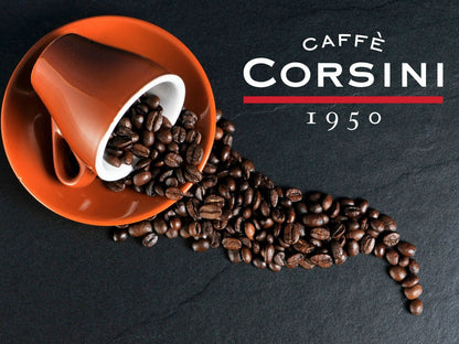 Corsini India 100% Arabica 250g - café en grain, détail des grains