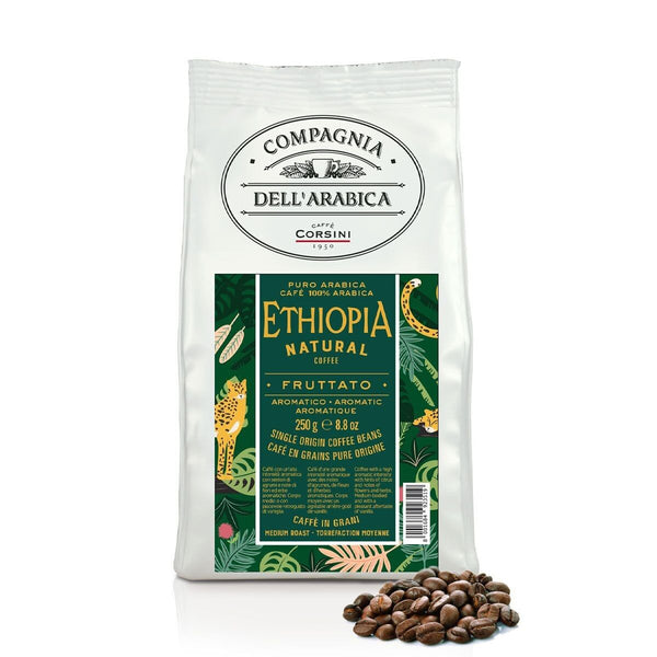 Corsini Ethiopia Natural 100% Arabica 250g - café en grain