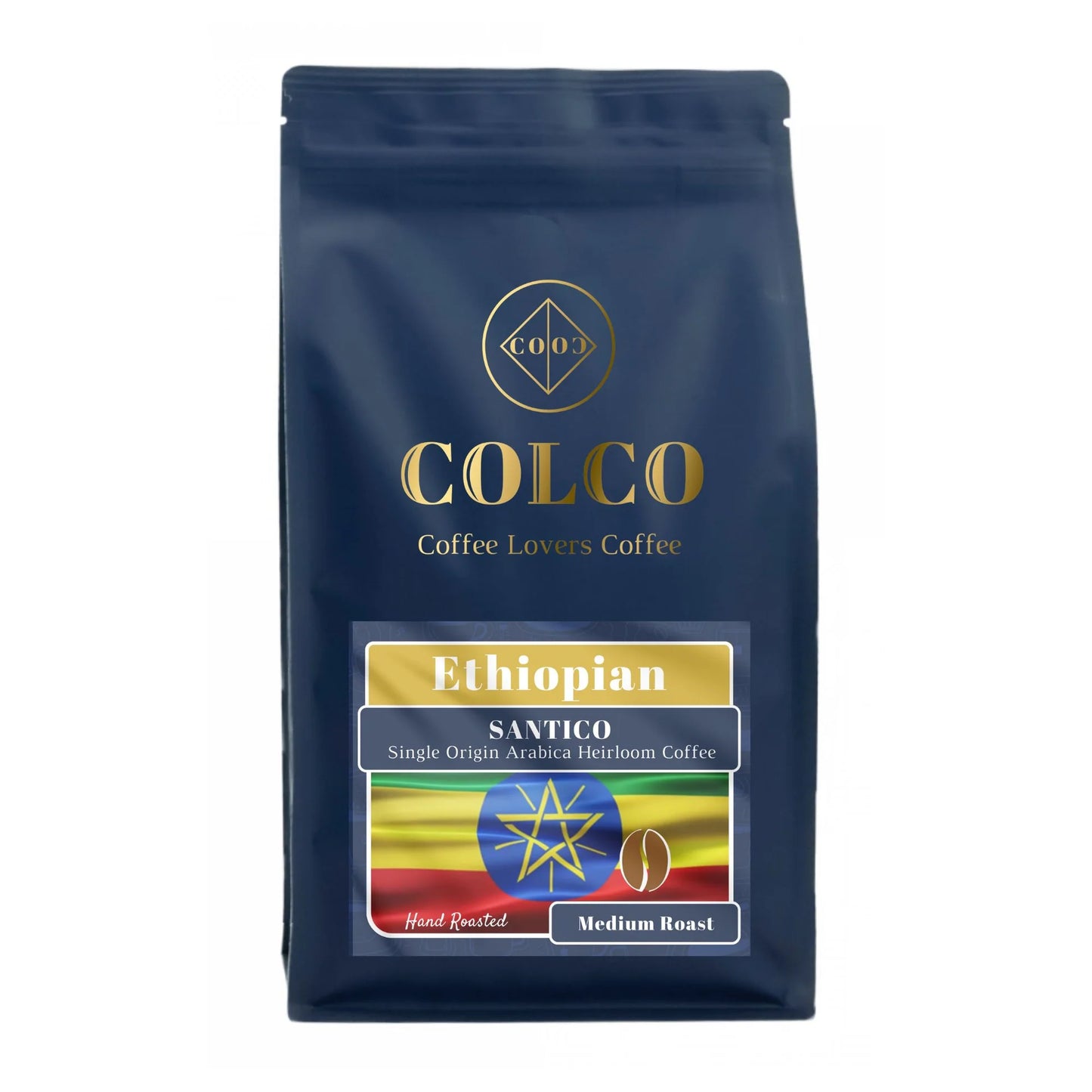 Colco Coffee – Santico – Ethiopian Single Origin – 250g – Café en grain