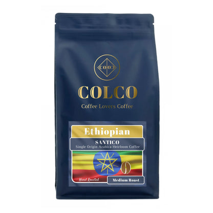 Colco Coffee – Santico – Ethiopian Single Origin – 250g – Café en grain
