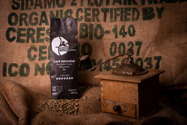 Les Torréfacteurs Normands Sumatra Gayo Mountain BIO Indonésie 250g - café moulu