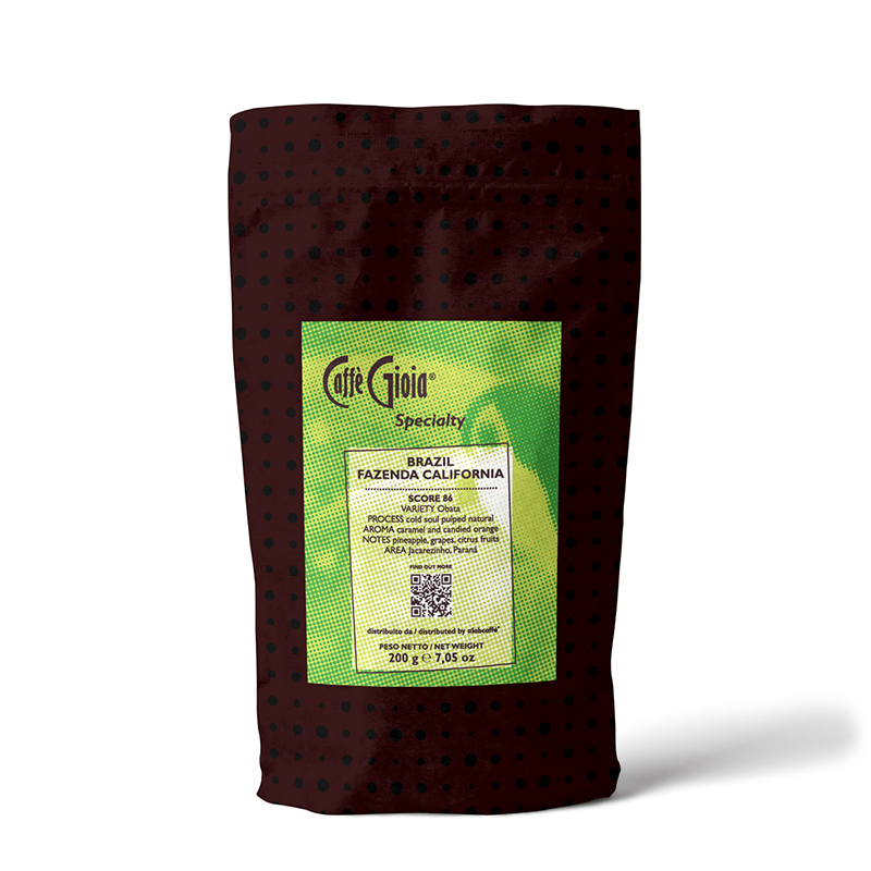 Caffè Gioia – Brazil Capricornio – Fazenda California Cold Soul – 200g – Café en grain