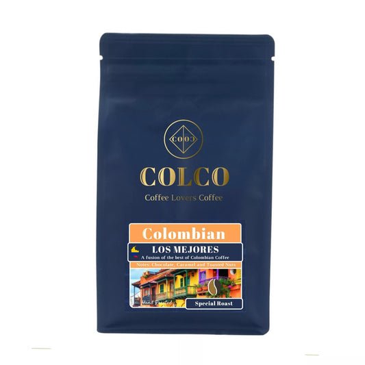 Colco Coffee – Los Mejores – Fusion de cafés colombiens – 250g – Café en grain