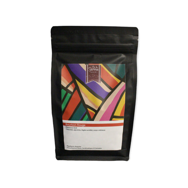De La Sierra Café Bourbon Rouge Lavé El Salvador 250g - café en grain
